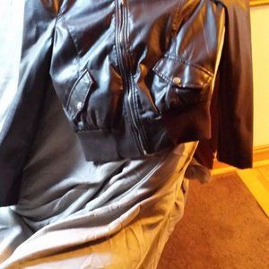 Teen girls medium brown coat brand Marezzi